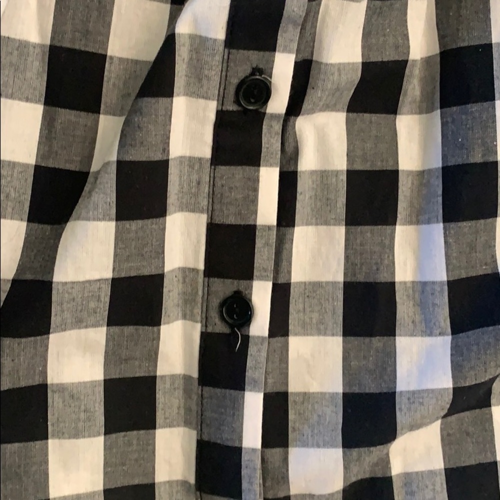 Off the shoulder gingham dress - Picture 4 of 4